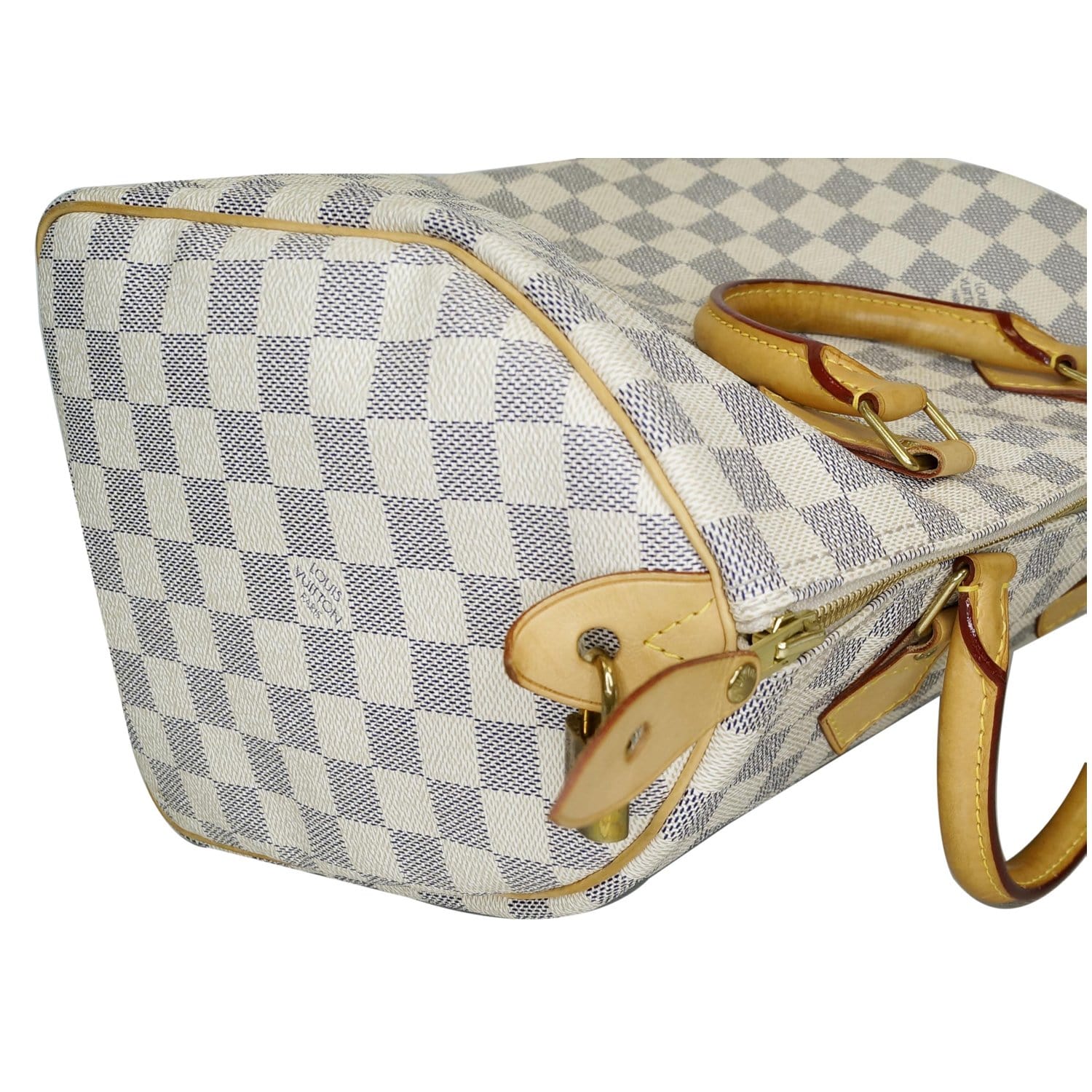 Louis Vuitton Damier Azur Canvas Berkeley Bag - Yoogi's Closet