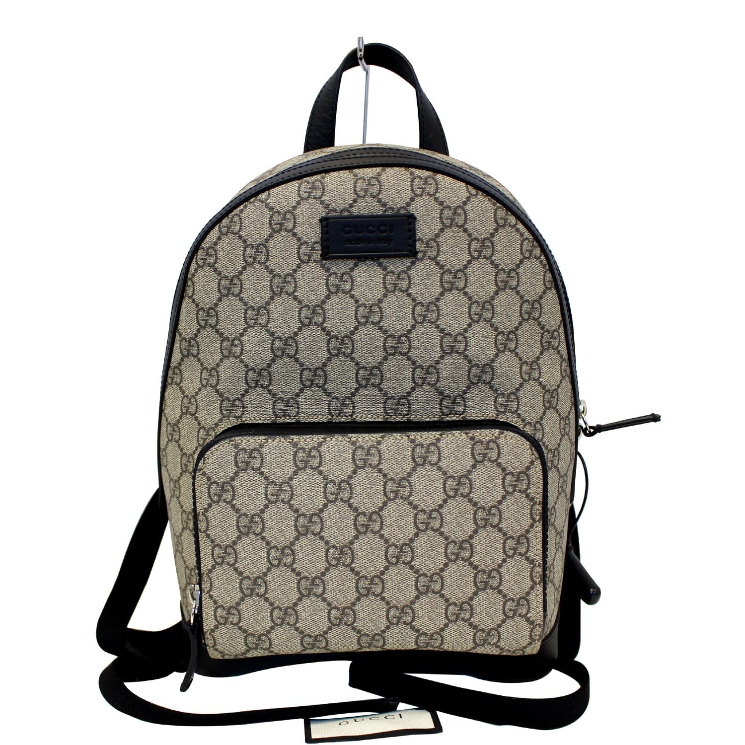 New Gucci Authentic “Fake Not” Collection GG Supreme Large Backpack Limited