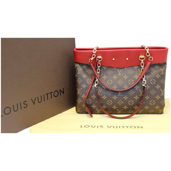 Louis Vuitton Monogram Pallas Chain Cherry