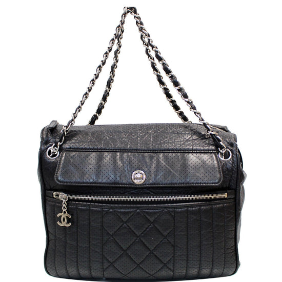 Chanel Calfskin Perforated 50's Bowler Bag - 20% OFF