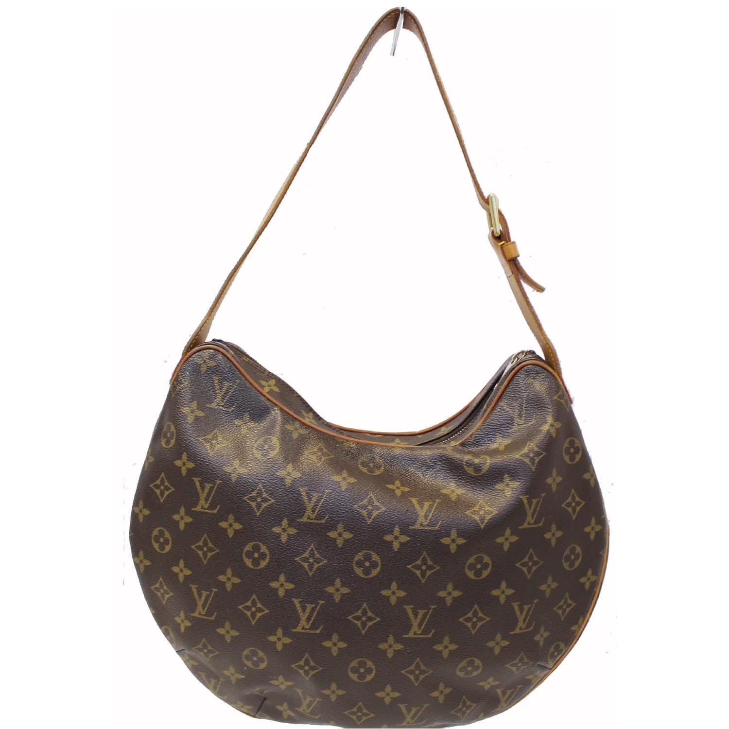 LOUIS VUITTON Croissant GM Monogram Canvas Shoulder Bag Brown-US