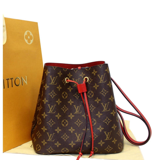 LOUIS VUITTON Monogram Neonoe MM Coquelicot 1192151