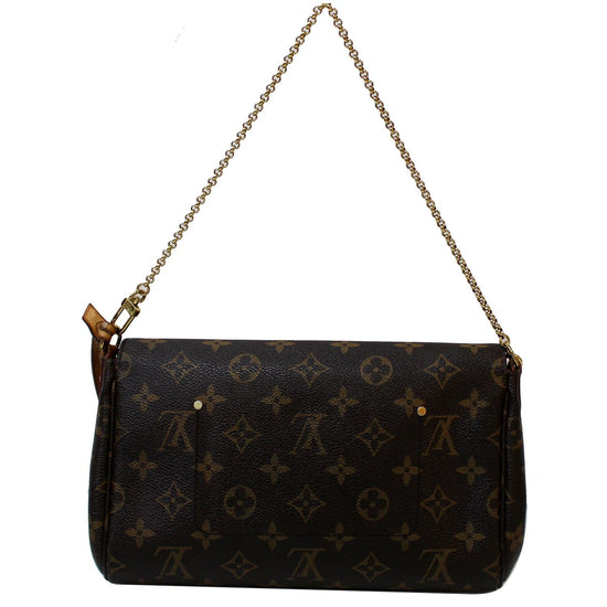 Louis Vuitton M40718 Monogram Canvas Favorite MM Crossbody Bag (AA3177)