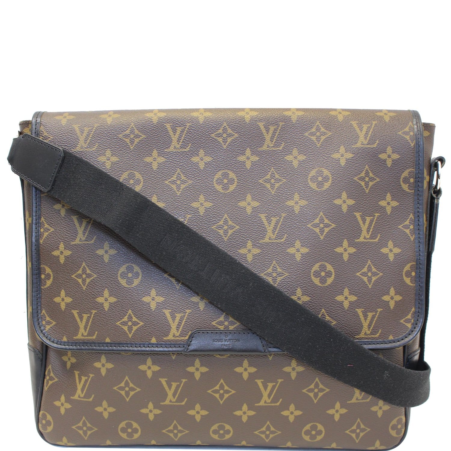 Louis Vuitton Monogram Black Leather Macassar Bass PM - A World Of Goods  For You, LLC