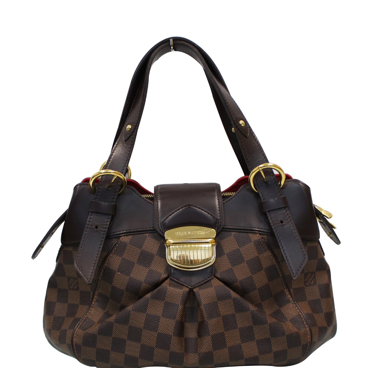 Louis Vuitton Sistina Shoulder Bag PM Brown Canvas for sale online