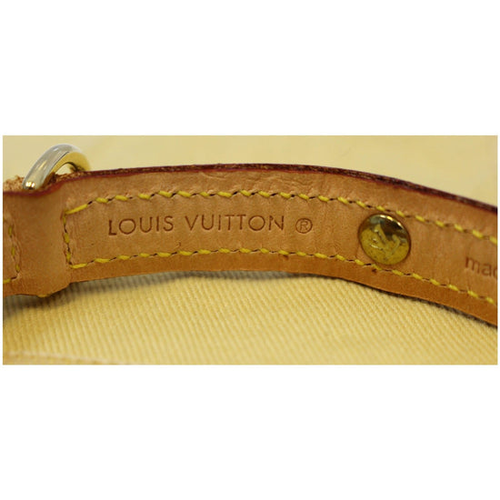 Louis Vuitton Monogram Baxter Dog Collar Pm 27382