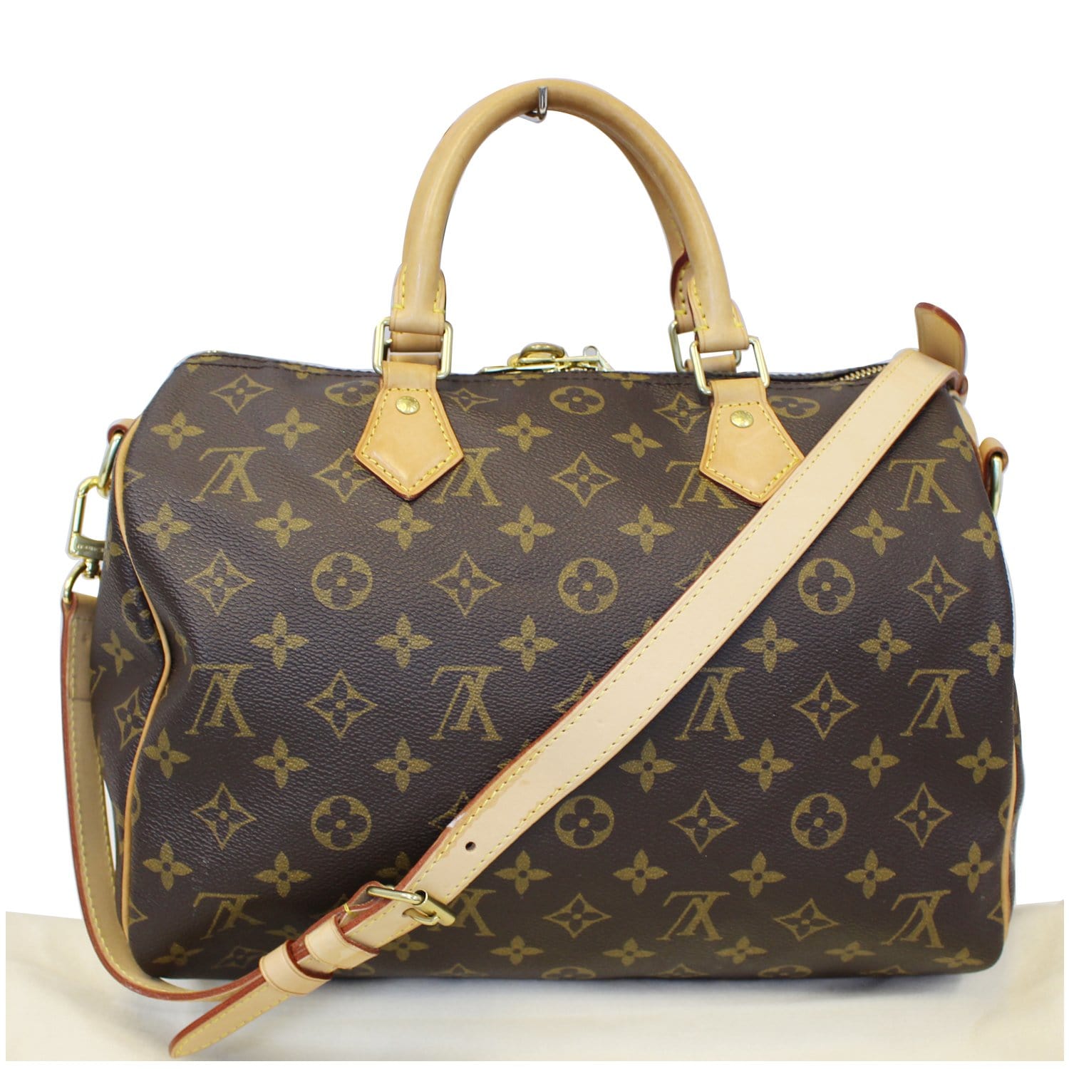 Louis Vuitton Speedy 30 Bandouliere Monogram Shoulder Bag