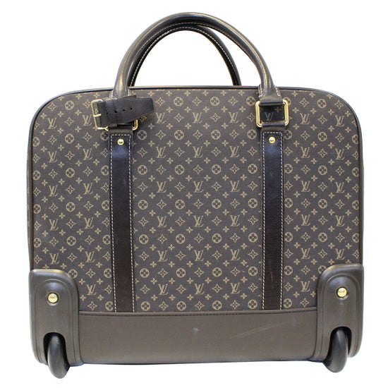 LOUIS VUITTON Monogram Idylle Epopee Rolling Suitcase Sepia 156950