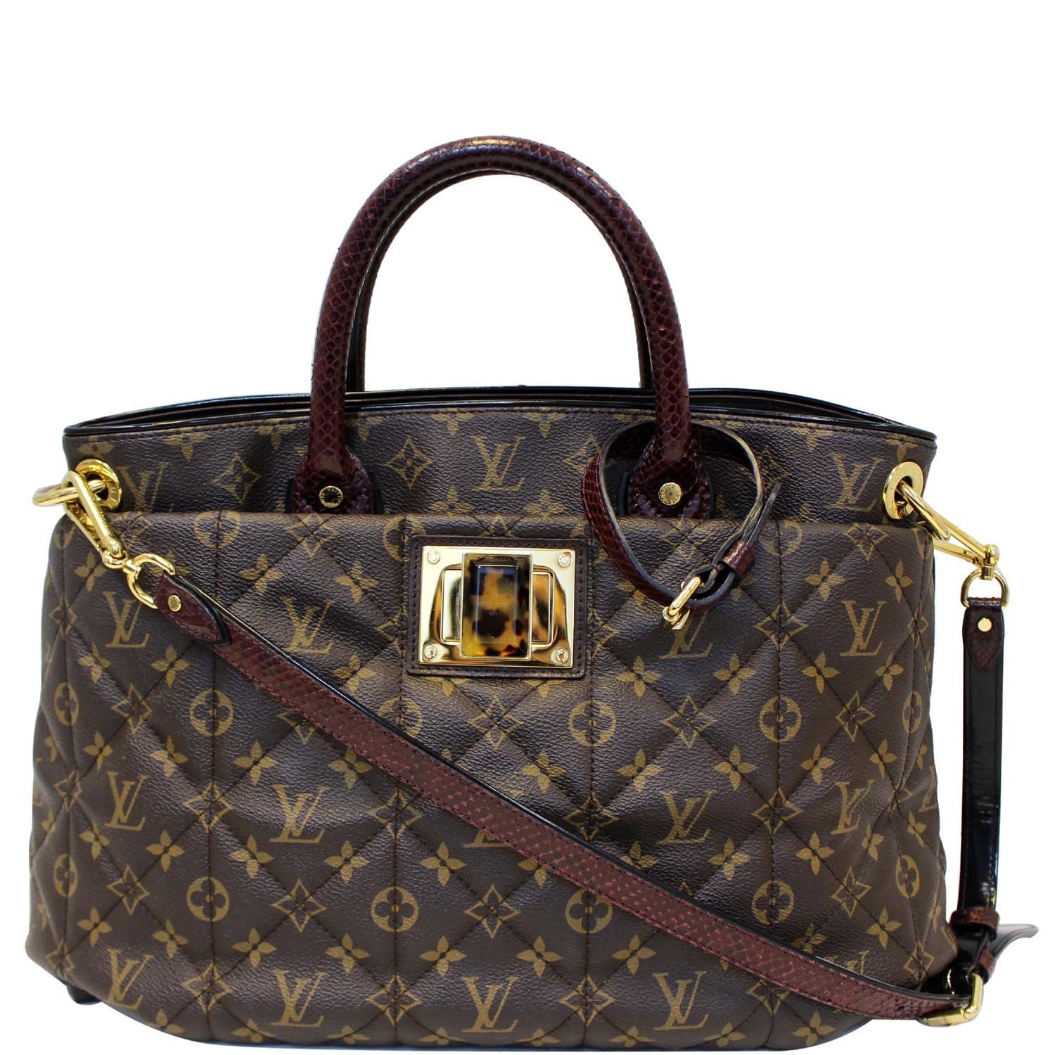 Etoile shopper leather handbag Louis Vuitton Brown in Leather - 24040940