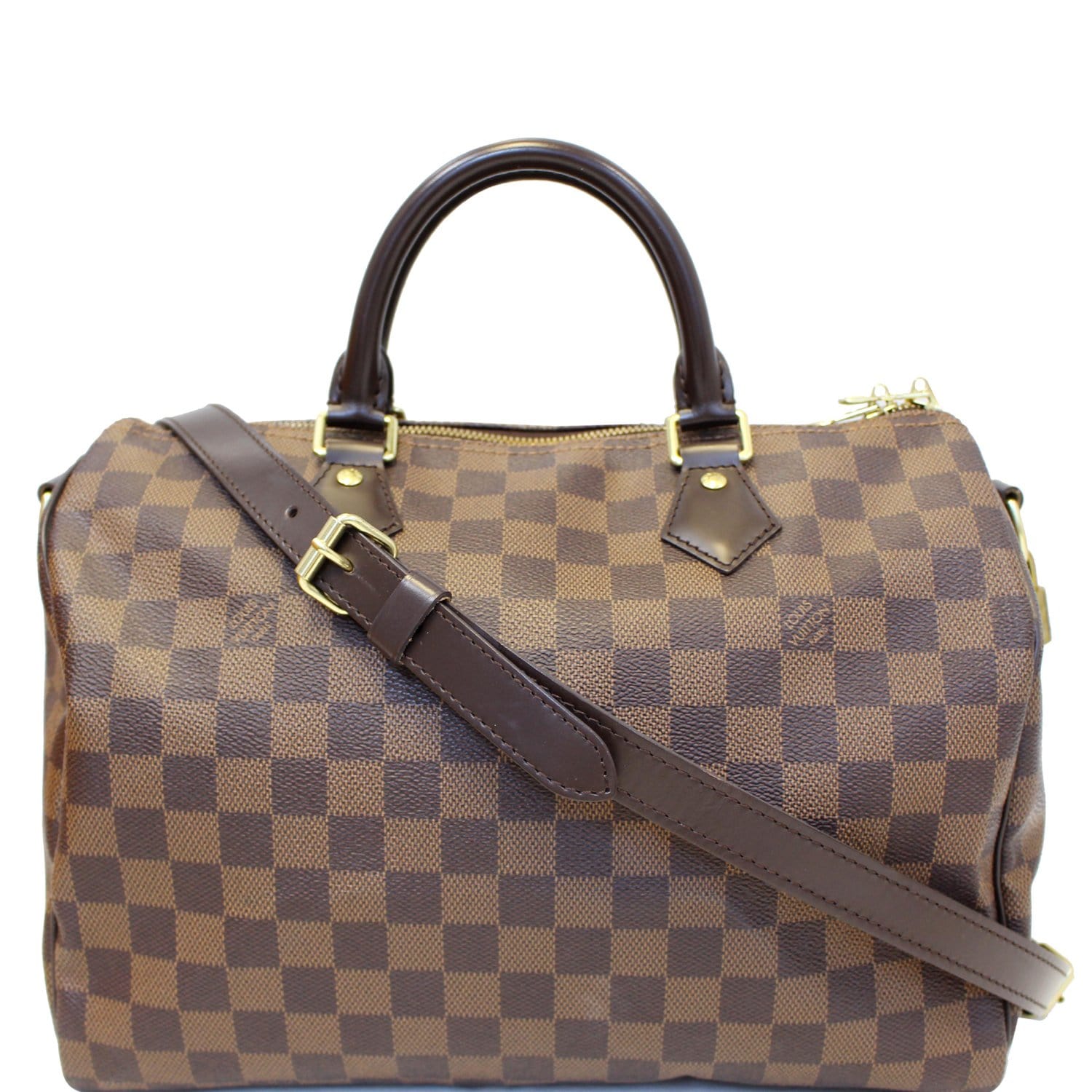 Louis Vuitton Speedy Bandoulière 30 Brown Damier Ebene