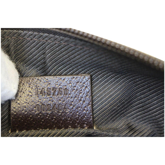 Abbey D-Ring Pochette Bag - Signature Canvas – ZAK BAGS