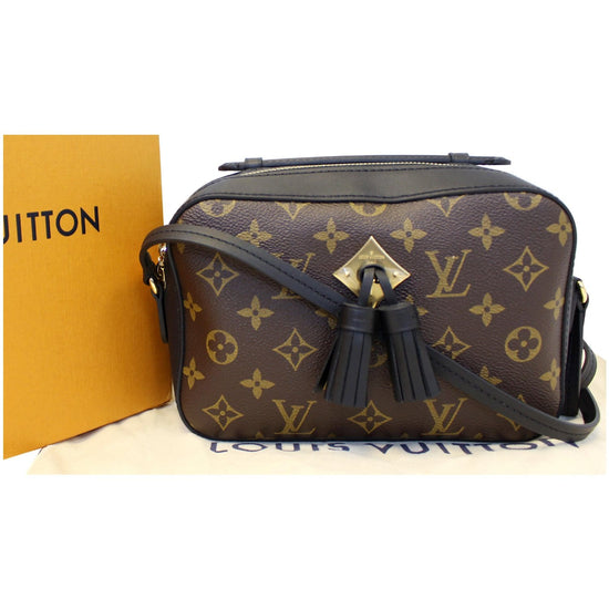Louis Vuitton Brown Monogram Canvas & Coquelicot Leather Saintonge Bag –  FashionsZila