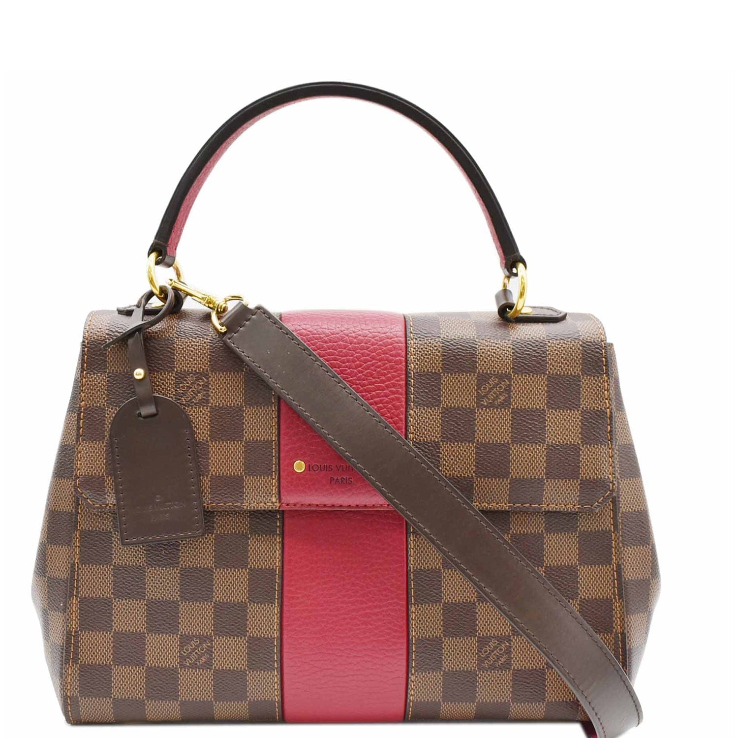 Louis Vuitton Crossbody With Red Strap