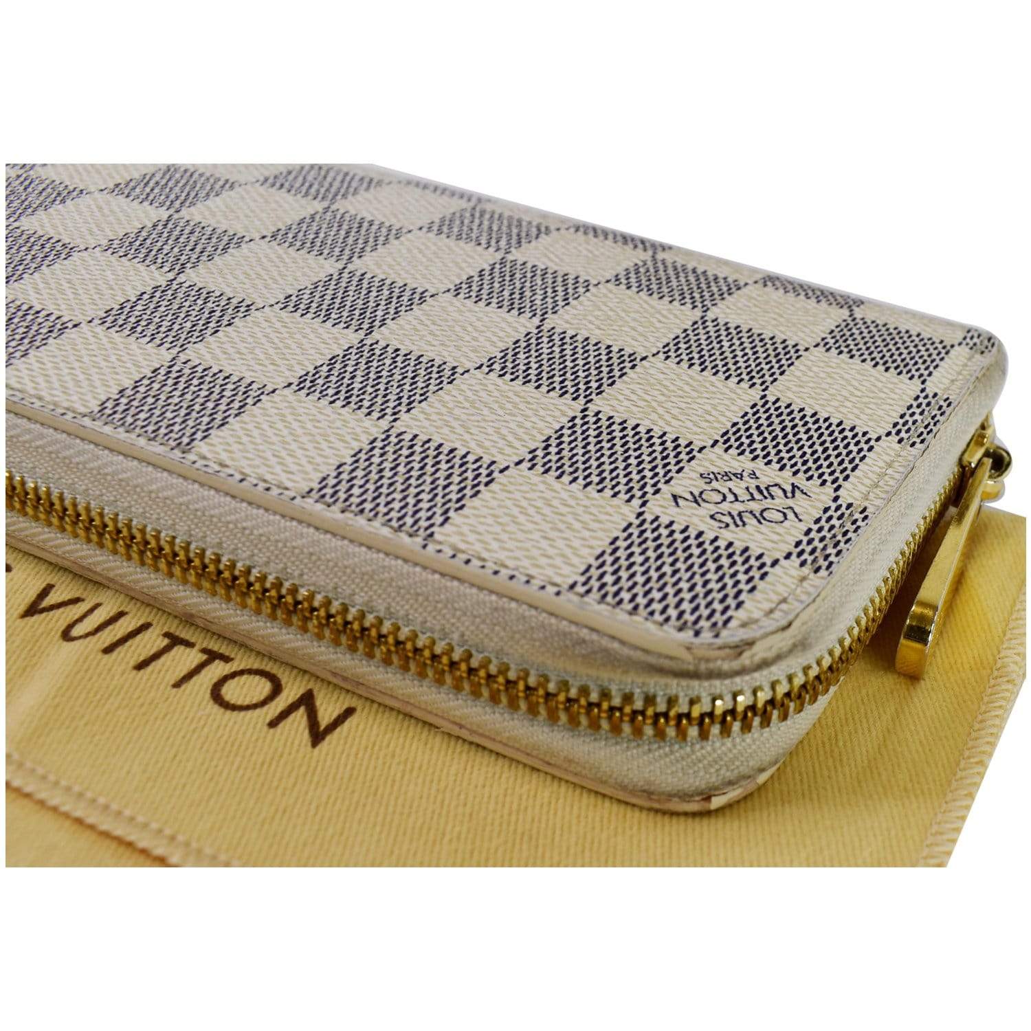 Louis Vuitton Zippy Wallet Rose Ballerine Damier Ebene