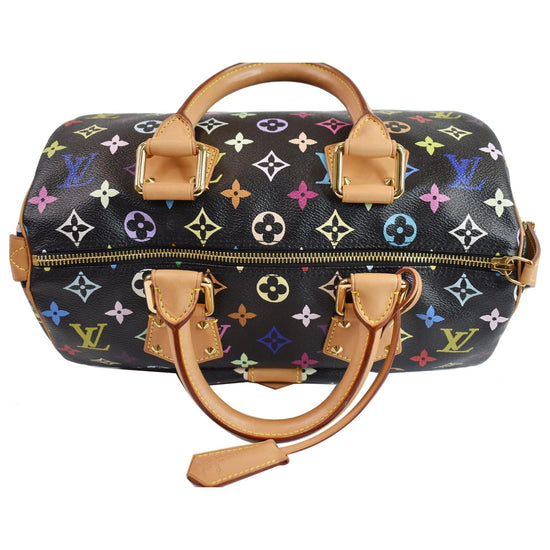 Black Louis Vuitton Monogram Multicolore Speedy 30 Boston Bag – Designer  Revival