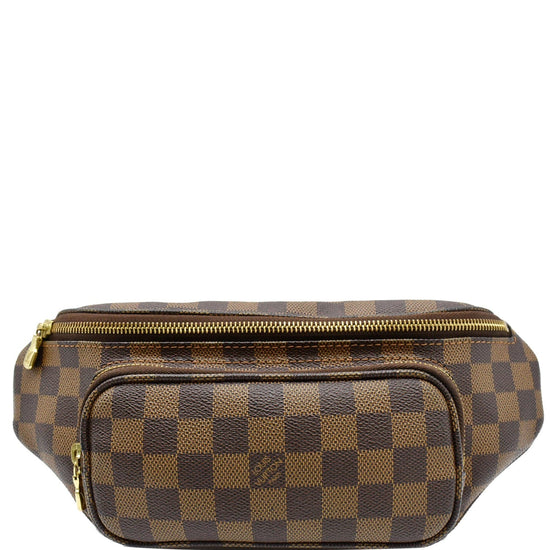 LOUIS VUITTON Damier Ebene Melville Bum Bag 1279649