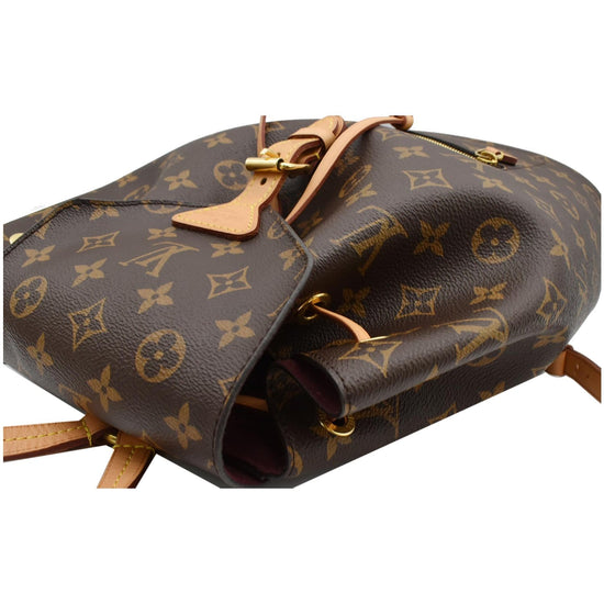 Louis Vuitton Montsouris Backpack Brown Canvas Monogram