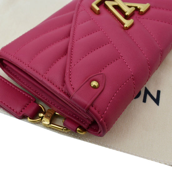 Louis Vuitton Smoothie Pink Leather New Wave Compact Wallet Louis Vuitton |  The Luxury Closet