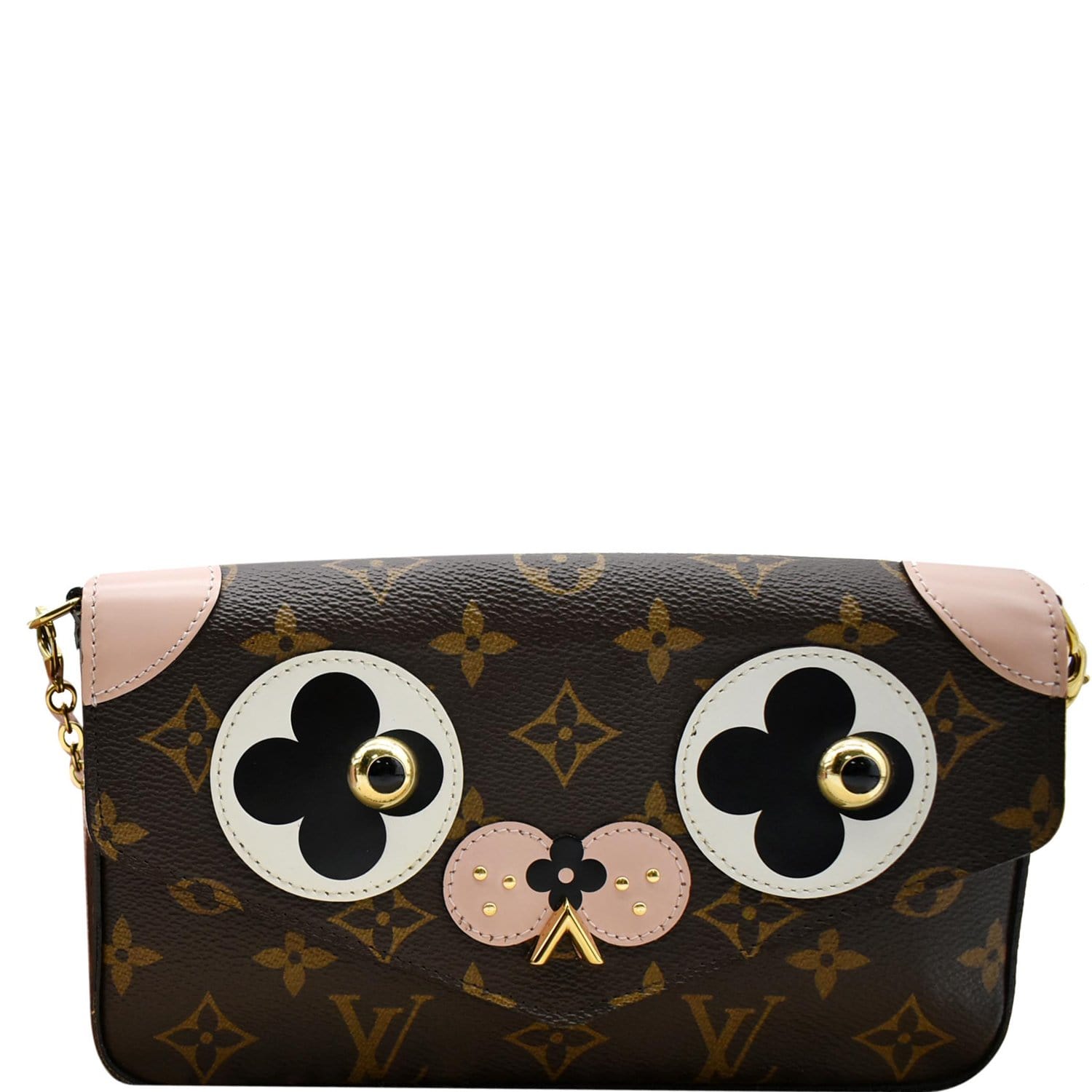 Louis Vuitton Monogram Dog Pochette Felicie Crossbody