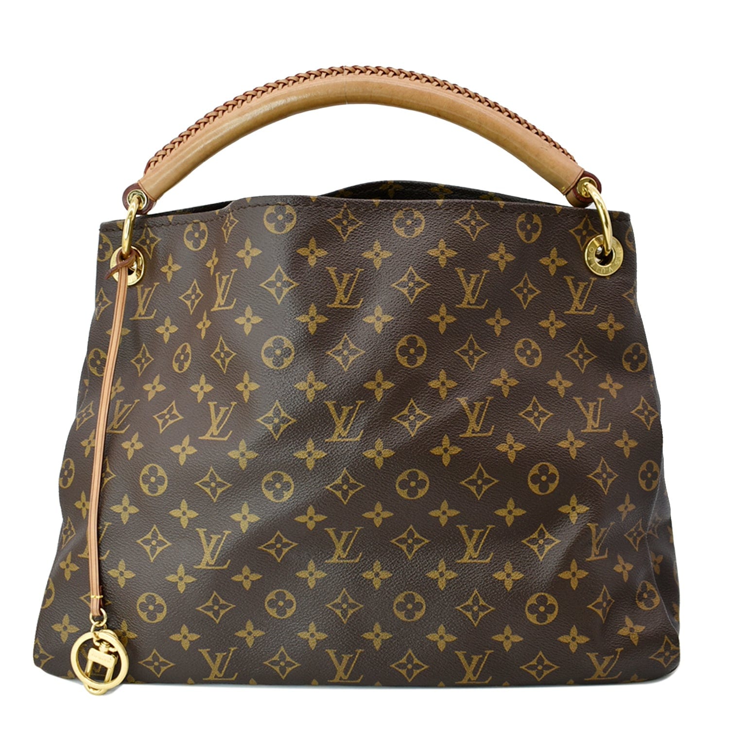 Louis Vuitton M40354 Delightful GM Brown Monogram Coated Canvas Hobo –  Cashinmybag