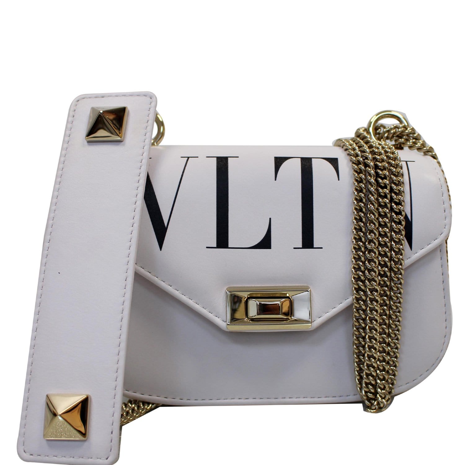 Valentino Garavani VLTN Leather Crossbody Bag - Farfetch