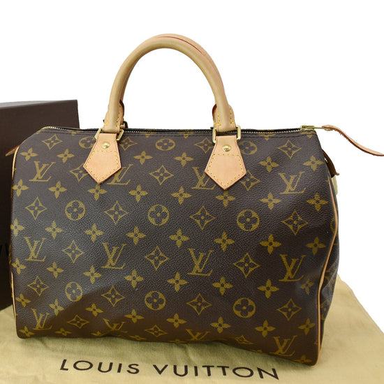Sac Louis Vuitton speedy 30 in ebony checkered canvas customized Pink  Panther in love with Marilyn Brown Cloth ref.522935 - Joli Closet