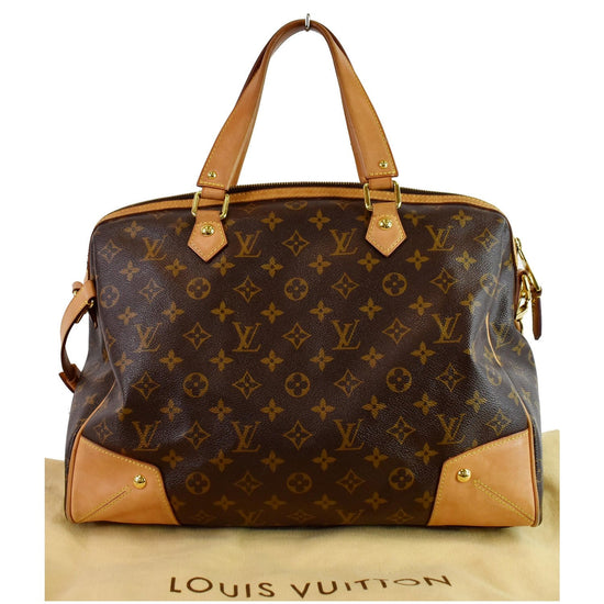 LOUIS VUITTON Retiro GM Monogram Canvas 2Way Shoulder Bag Brown