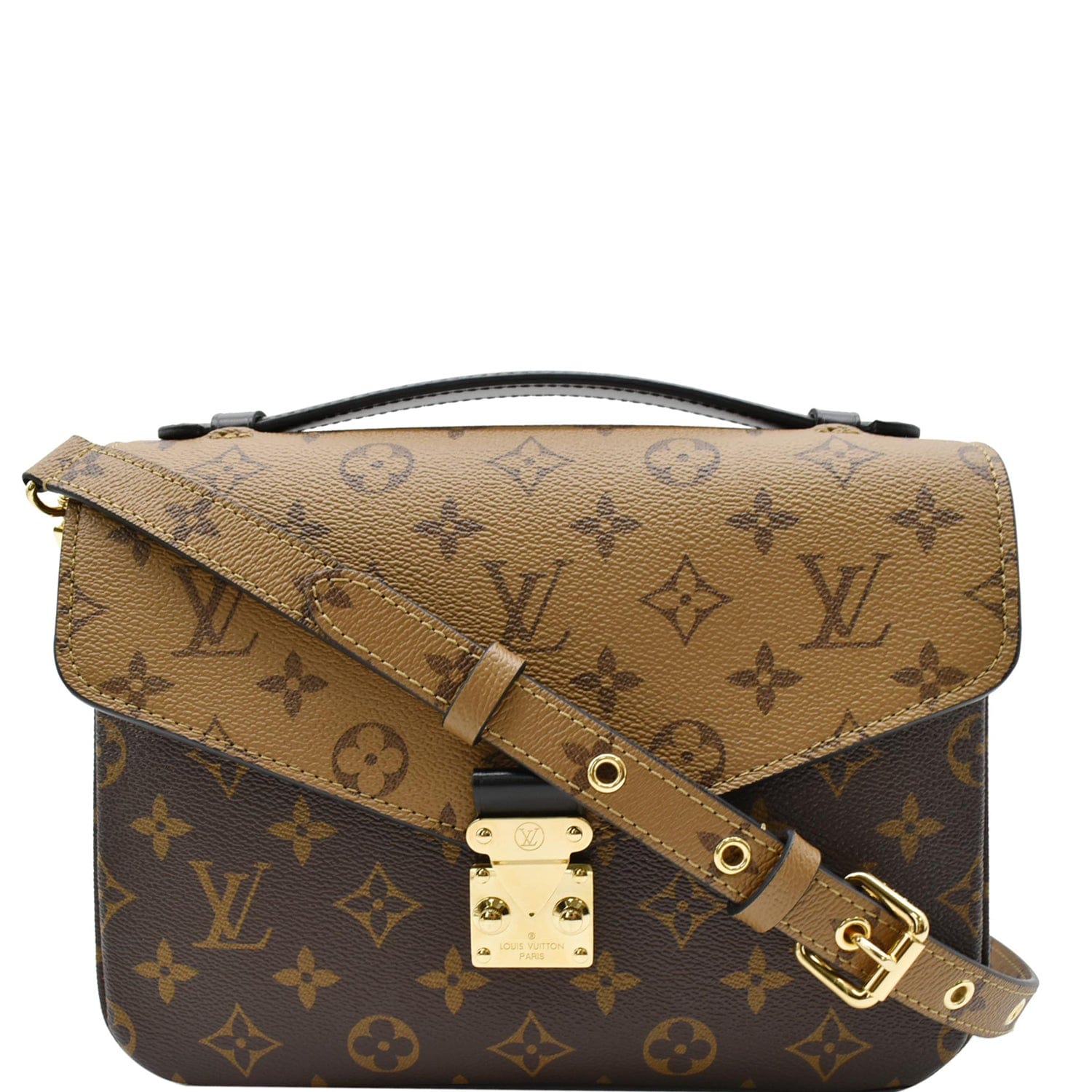 crossbody bag Louis Vuitton Brown in Plastic - 32161174