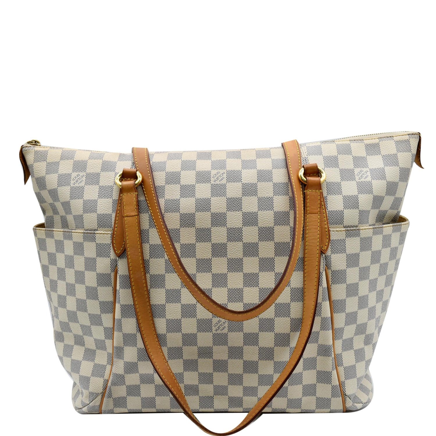 Louis Vuitton 1999 pre-owned Keepall 55 holdall bag, White Louis Vuitton  Damier Azur Neverfull MM Tote Bag