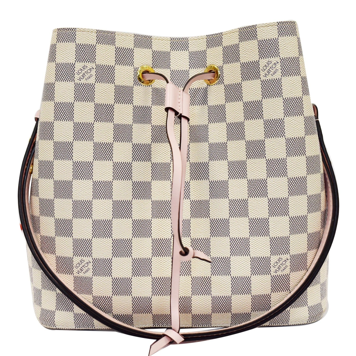 Louis Vuitton Neonoe BB Damier Azur/Pink in Coated Canvas/Leather with  Gold-tone - US