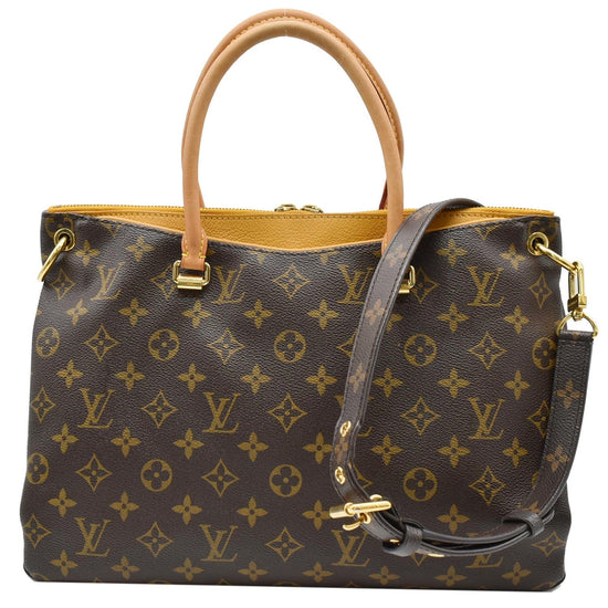 Auth Louis Vuitton Monogram Pallas M41147 Handbag,Shoulder Bag