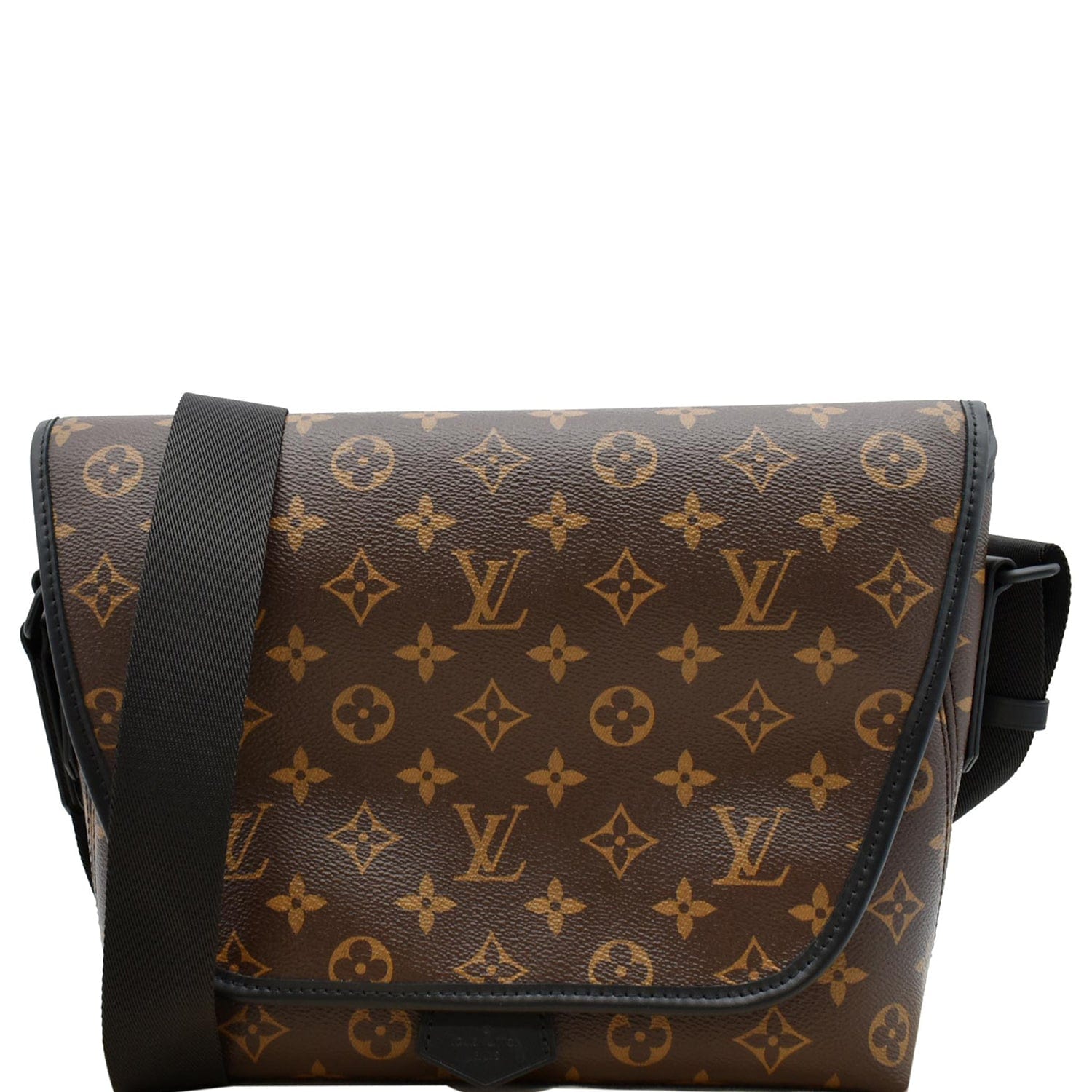 Louis Vuitton Monogram Macassar Magnetic Messenger Bag (SHF-19578