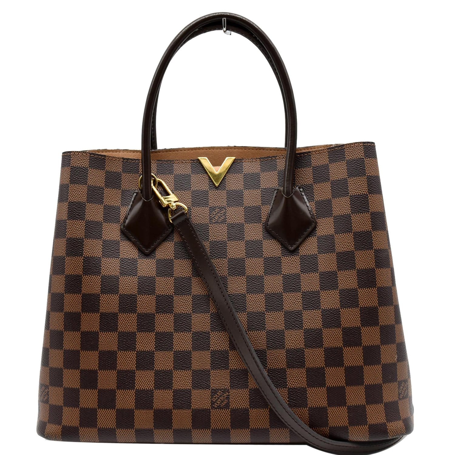 Louis Vuitton - Authenticated Kensington Handbag - Plastic Brown for Women, Good Condition