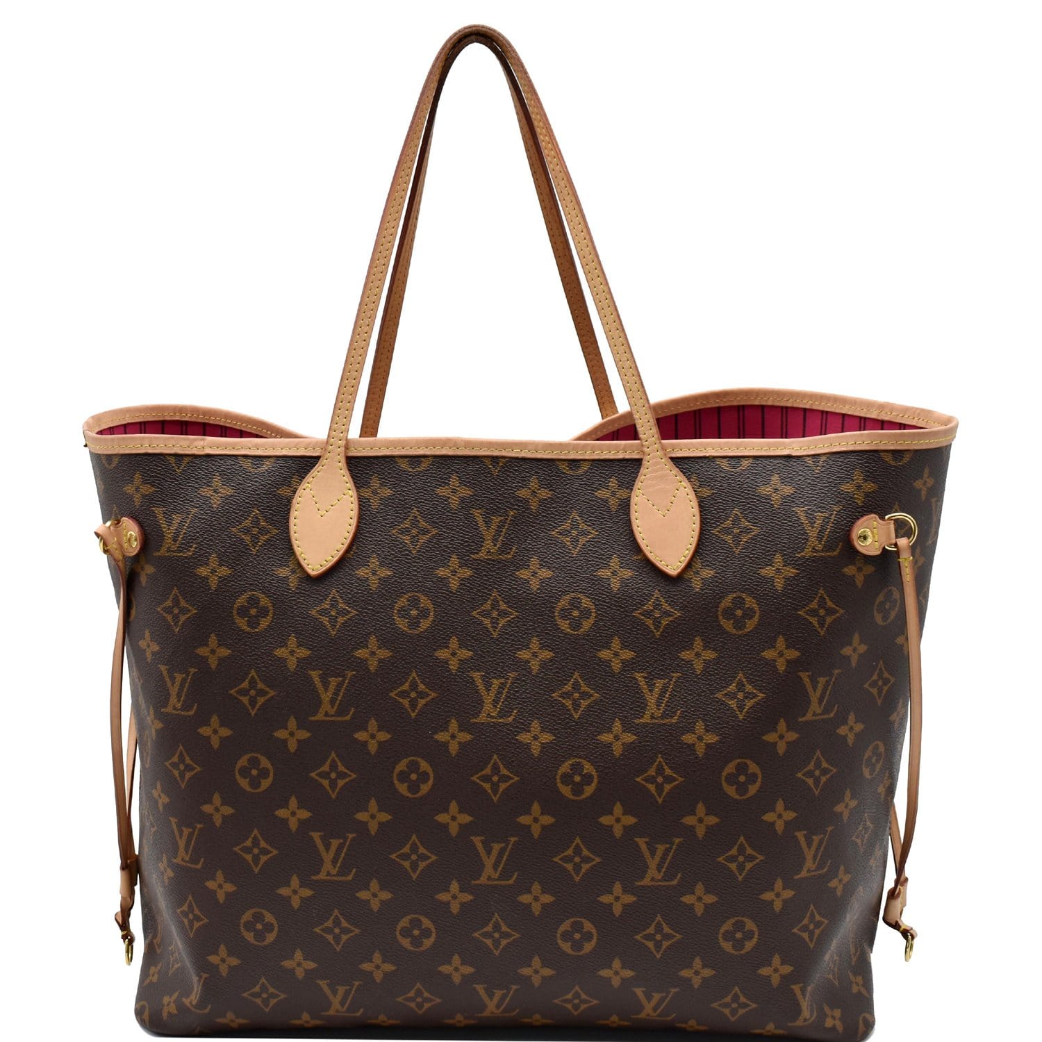 Louis Vuitton Neverfull GM tote (Big model) customized TAZ and numbered  #72 by artist PatBo Brown Leather Cloth ref.207081 - Joli Closet