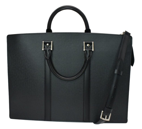 Louis Vuitton Taiga Port Document Lozan - Black Briefcases, Bags