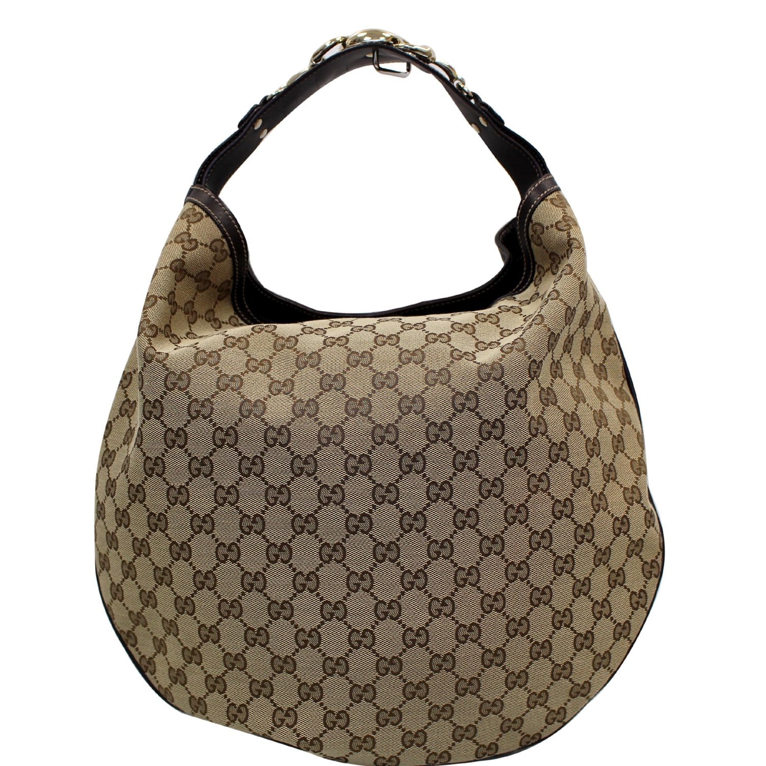 Gucci Pre-owned Women's Fabric Shoulder Bag - Beige - One Size