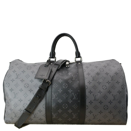 Keepall Bandoulière 50 Monogram Eclipse Canvas - Travel