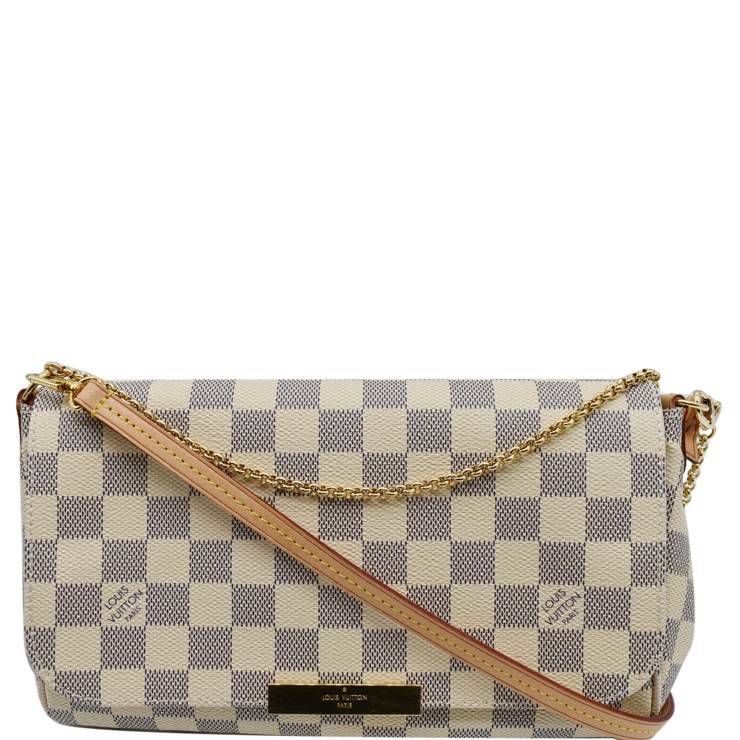 Louis Vuitton Damier Azur Monogram Canvas Favorite MM Crossbody Bag Louis  Vuitton | The Luxury Closet