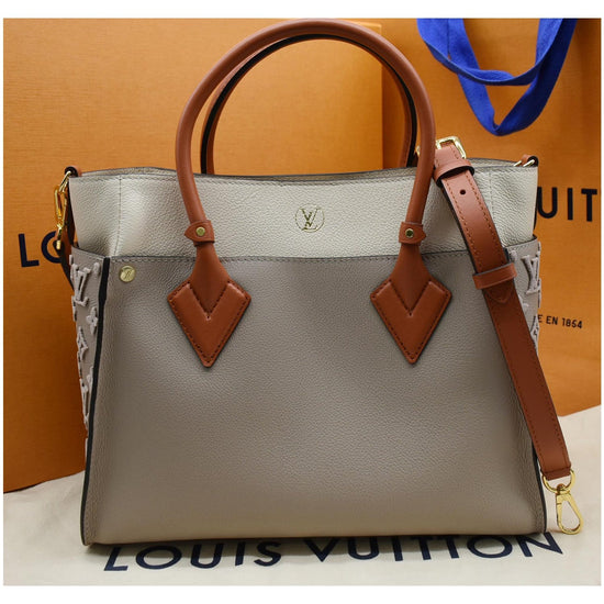 Louis Vuitton On My Side Tote Monogram Tufted Canvas Pm