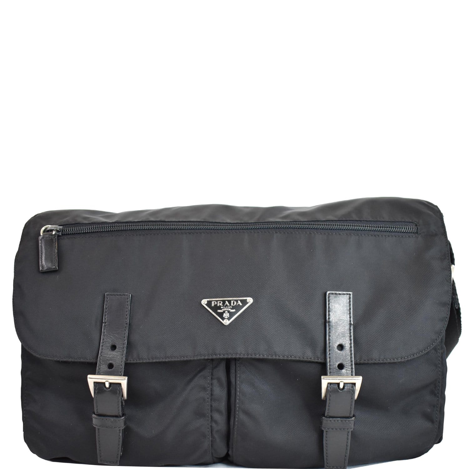 Prada Nylon Vela Messenger Bag 