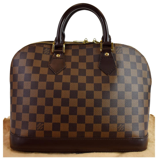 Louis Vuitton Brown Monogram Canvas Alma Pm Bag – catwalk