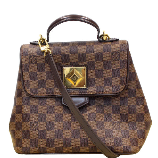 Louis Vuitton Bergamo Shoulder Bag PM Brown Leather for sale online