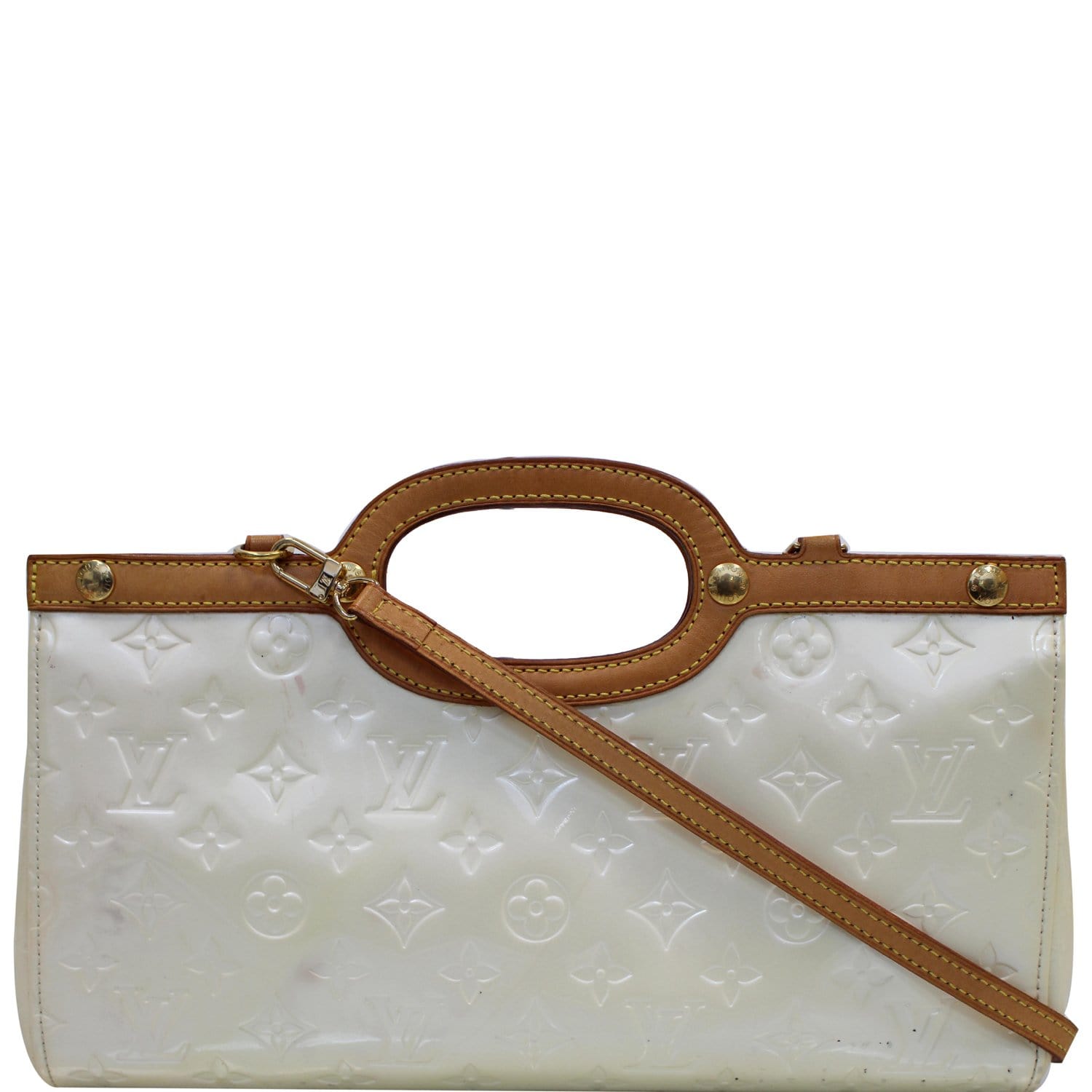 Louis Vuitton Louis Vuitton Roxbury Drive Beige Vernis Leather