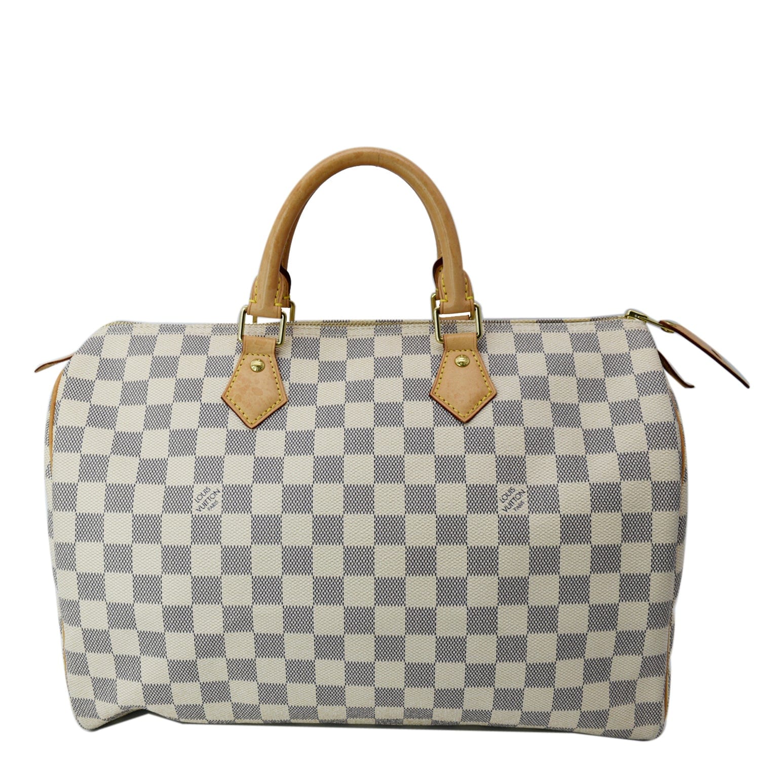 Louis Vuitton, Bags, Louis Vuitton Speedy 35 Damier Azur Canvas