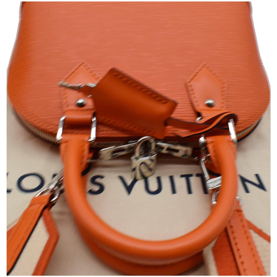 Louis Vuitton Alma BB Epi Orange RJL1654