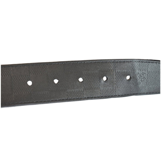 Black Louis Vuitton Damier Infini Boston Reversible Belt – Designer Revival