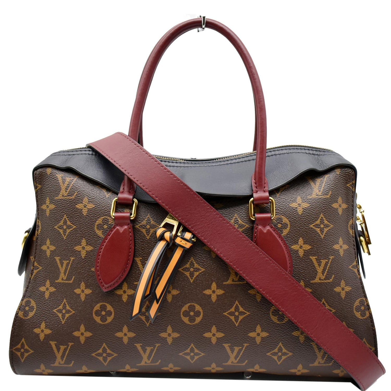 Louis Vuitton Monogram Tuileries Besace Marine Burgundy Shoulder Bag ○  Labellov ○ Buy and Sell Authentic Luxury