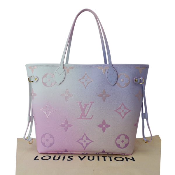 Louis Vuitton Damier Modul Shoulder Cyan - N - LOUIS VUITTON Neverfull MM Monogram Canvas Tote Sunrise Pastel