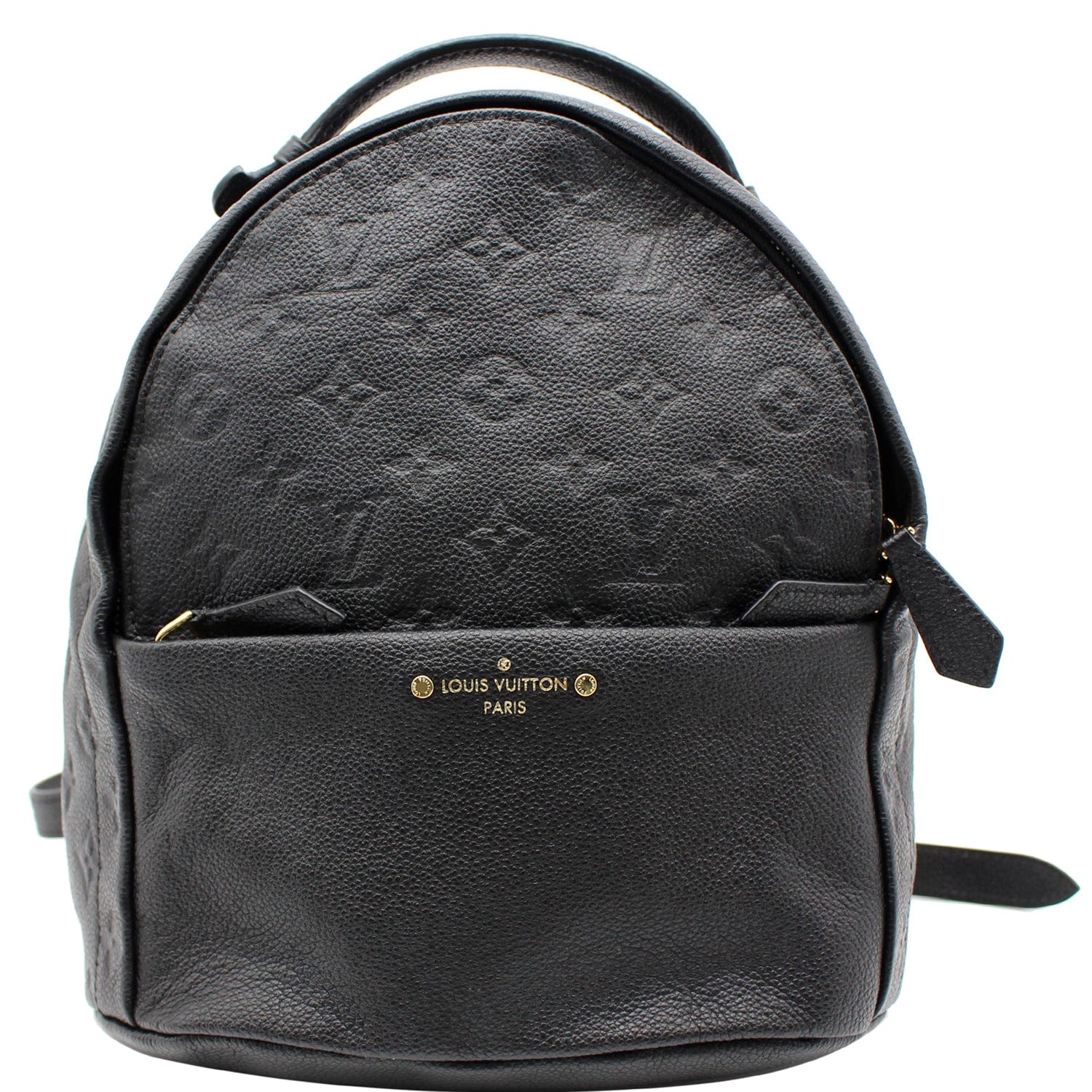 Louis Vuitton Sorbonne Backpack Monogram Empreinte Leather Black