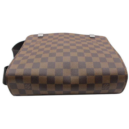 Louis Vuitton Damier Ebene Canvas District Pm in Brown for Men